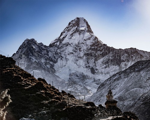 Mount Amadablam From Tengboche