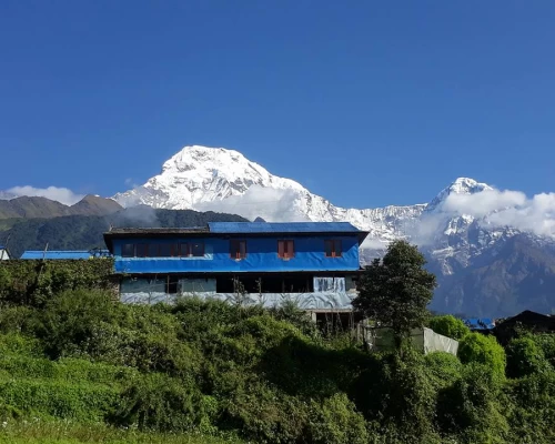 Mountain Range During Muldai