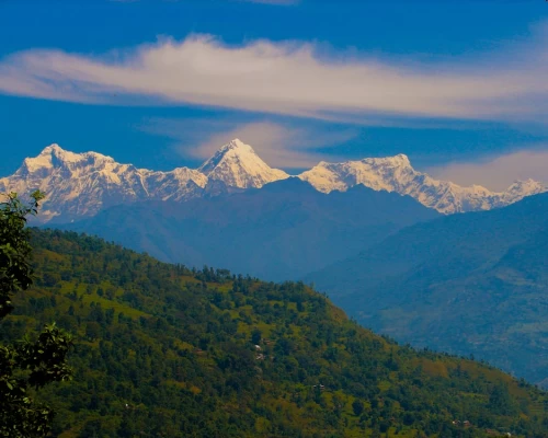 Mountain View Seen From Mulkharka Sundarijal