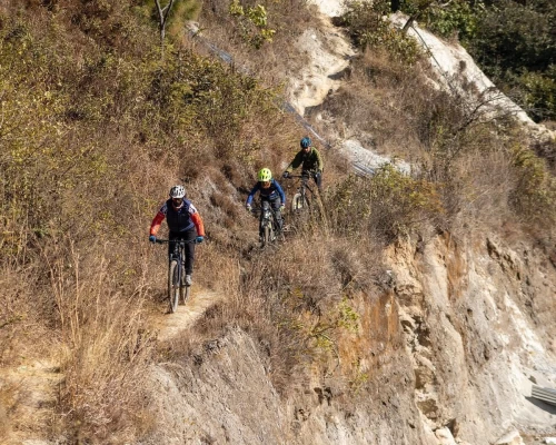 Nagarkot Namobuddha Biking Trail Photo By Nepal Cycling School