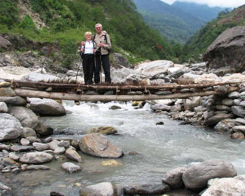 Old Bridge Over Madi River