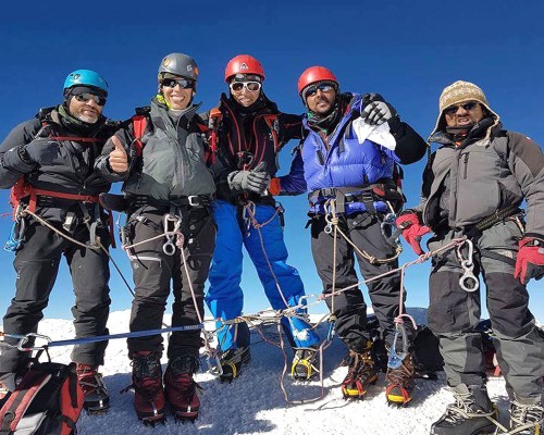 On The Top Of Mera Peak