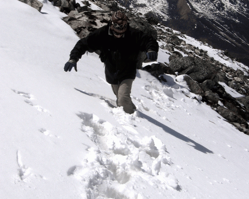 Passing Through Snow