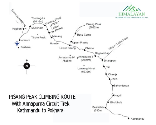 Pisang Peak And Annapurna C