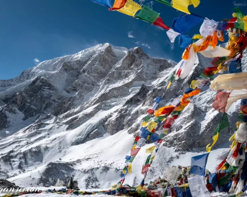 Prayer Flags Flutter Larke Pass