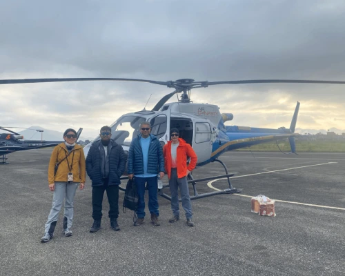 Pre Flight Take Off At Pokhara