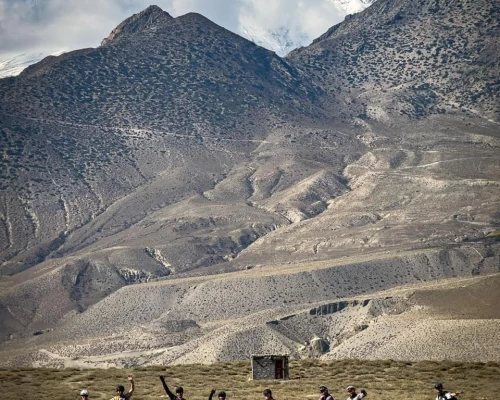 Riders On The Backdrop Of Nilgiri