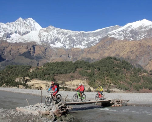 Riding On The Way To Chele