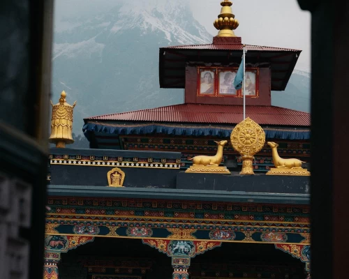 Rimbu Monastery In Lho Village