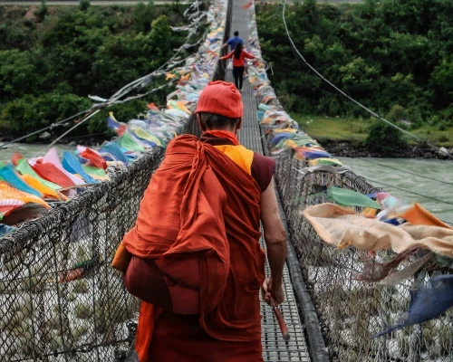 Suspension Bridge Punakha