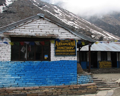 Tea House At Annapurna Base Camp
