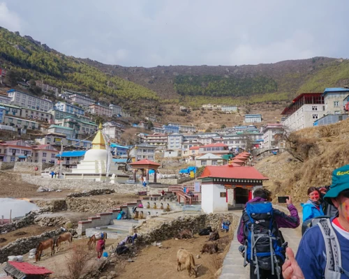 The Namche Town