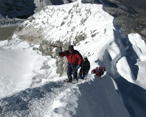 The Sherpa Leading