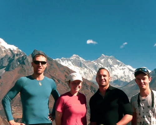 View From Everest View Hotel