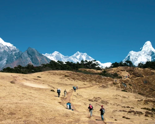 View From Near Everest View Hotel