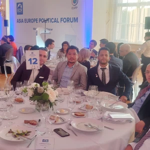 participated in asia europre political forum 