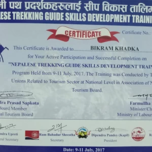 trekking guide skills 